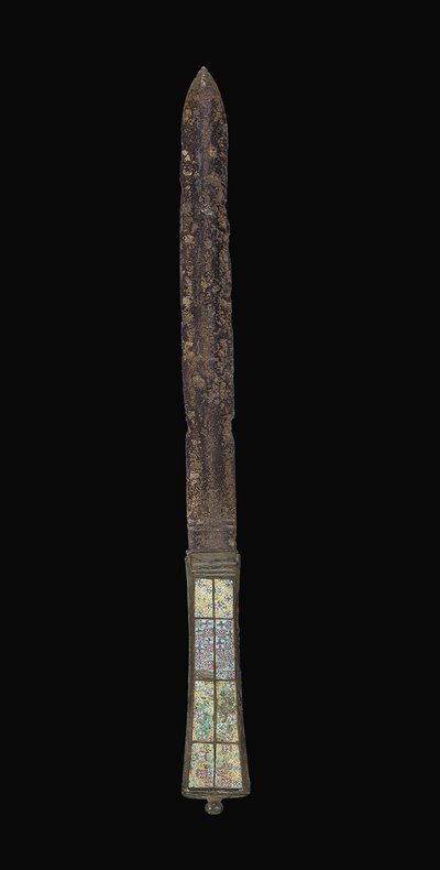 Dolk (järn, brons och glas) av Roman Roman