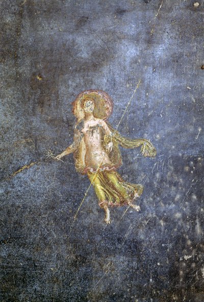 Fresko från Menanders hus, Pompeji (UNESCO:s världsarvslista) av Roman Roman