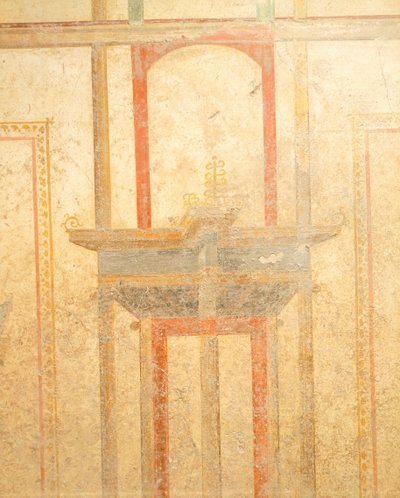 Fresk från House of Menander, Pompeji, Kampanien, romersk civilisation av Roman Roman