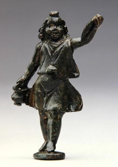 Harpocrates, hittad vid Geismar (brons) av Roman Roman