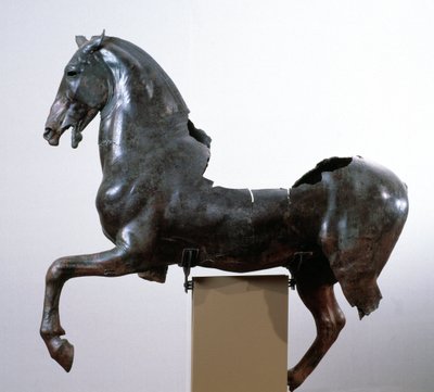 Häst (bronsskulptur efter ett grekiskt original från 300-talet f.Kr.) av Roman Roman