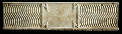 Sarkofag, sent 2:a-3:e århundradet e.Kr. (marmor) (se även 241411) av Roman Roman