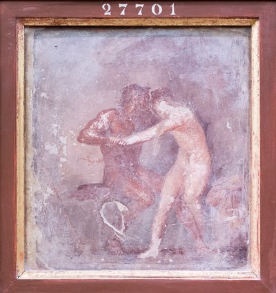Satyr och hermafrodit av Roman Roman