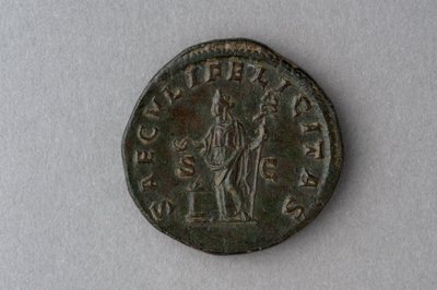 Mynt av Julia Domna (brons) av Roman Roman
