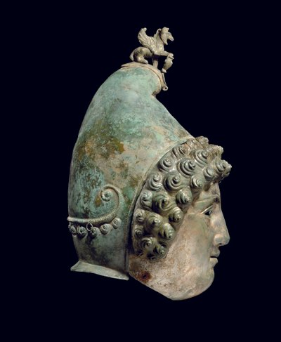 Crosby Garrett-hjälmen, sent 1:a-2:a århundradet e.Kr. (brons) (se även 871728-34, 396159, 482018 & 413093-94) av Roman Roman