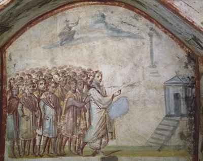 The Raising of Lazarus, Catacombs of Via Latina, Rom av Roman Roman
