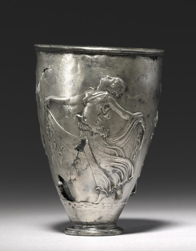 The Vicarello Goblet, Vicarello, Augustan Period (silver) av Roman Roman