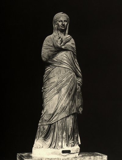 Viciria Arcate, hustru till Balbus (marmor) av Roman Roman