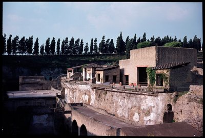 Utsikt över södra Belvedere, 500-talet f.Kr.-1:a århundradet e.Kr av Roman Roman