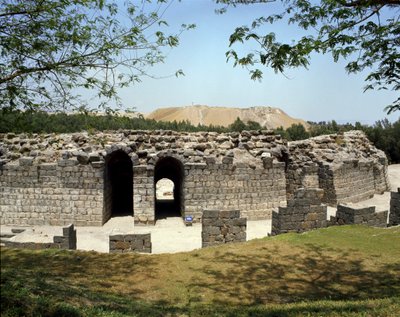 Utsikt över den romerska teatern i Scytopolis, 2:a århundradet f.Kr.-4:e århundradet e.Kr av Roman Roman