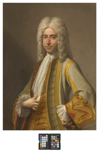 Porträtt av en gentleman av Roman School