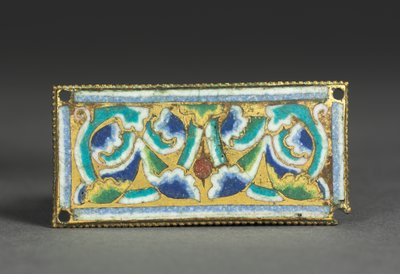 Plack från en relikvieskrin, ca 1180-1190 av Romanesque