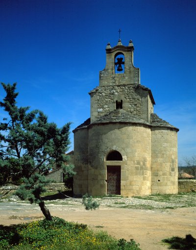 Romanska kapellet, Sainte Croix, i Peyrolles i Aix-en-Provence. av Romanesque