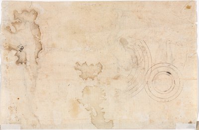 Koncentriska cirklar (verso) av Romanino