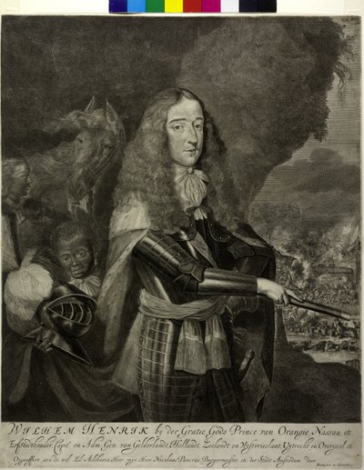 Prins av Oranien Wilhelm III av Romeyn de Hooghe