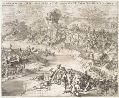 Belägringen av Buda 1541, 1686 av Romeyn de Hooghe