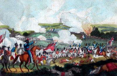 Slaget vid Waterloo, 1815 1816 av Romney
