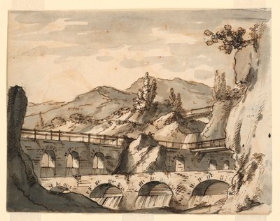 Scenografi, akvedukt av Romolo Achille Liverani