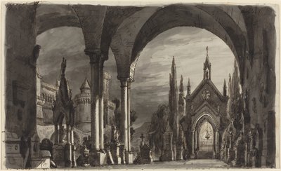 Graveyard of the Ravenswoods, från "Lucia di Lammermoor" av Romolo Liverani