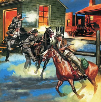 Billy the Kid -- den ökände revolvermannen av Ron Embleton