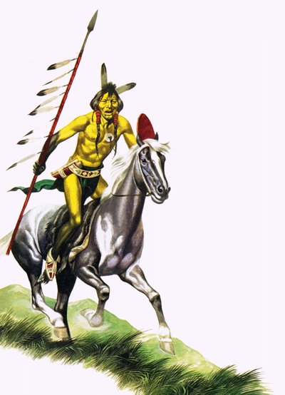 Cheyenne-krigare av Ron Embleton