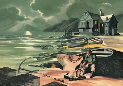 Dover Beach av Ron Embleton