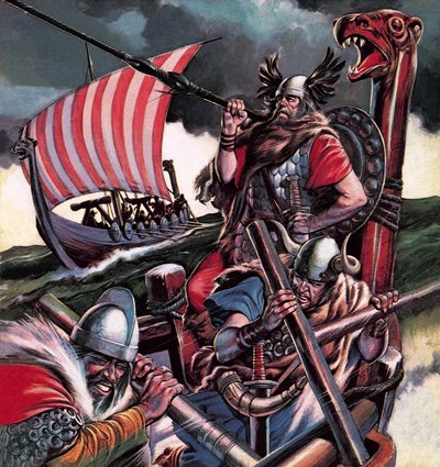 Leif Ericsson, vikingen som grundade Amerika av Ron Embleton