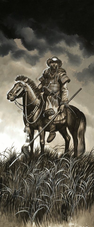 Mongolisk krigare av Ron Embleton