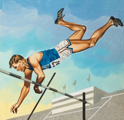 Stavhopp av Ron Embleton