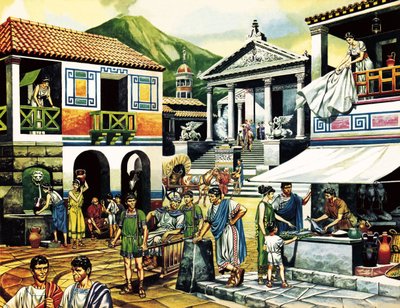 Pompei av Ron Embleton