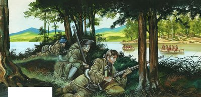 Rogers Rangers: Ambushed! av Ron Embleton