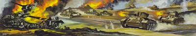 Slaget vid El Alamein av Ron Embleton