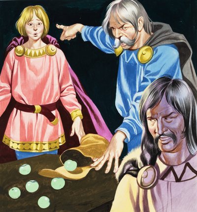 De magiska äpplena av Ron Embleton