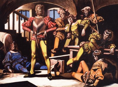Mannen som älskade för mycket (Othello) av Ron Embleton