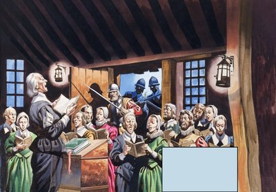 Pilgrimsfäderna av Ron Embleton