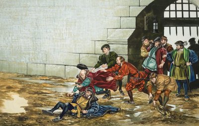 Sergeant at Arms (gouache på papper) av Ron Embleton