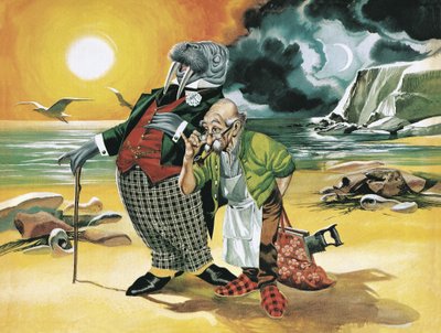 Valrossen och snickaren av Ron Embleton