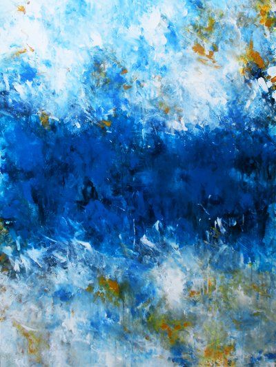 Deep Blue Ocean Flow av Ron Halfant