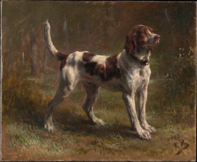 En Bloodhound Lighter Hound av Rosa Bonheur