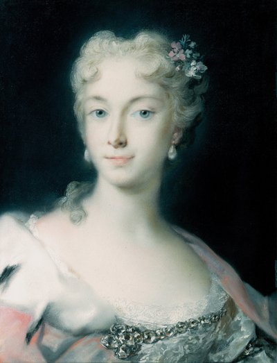 Maria Theresa, ärkehertiginna av Habsburg 1717-1780, 1730 av Rosalba Giovanna Carriera