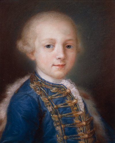 Porträtt av en ung pojke, av Rosalba Carriera (1673-1757) av Rosalba Giovanna Carriera