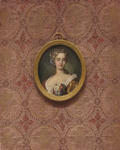 Porträtt av en okänd dam av Rosalba Giovanna Carriera
