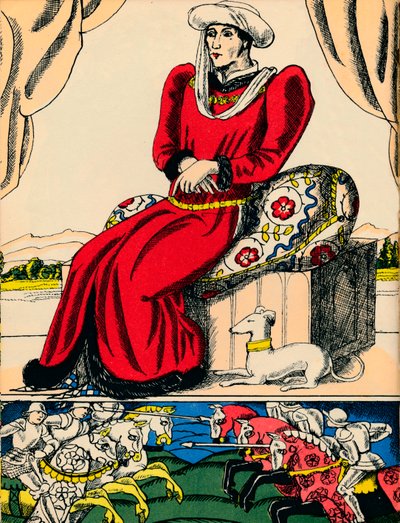 Henrik VI, kung av England 1422-1461 och 1470-1471, 1932 av Rosalind Thornycroft