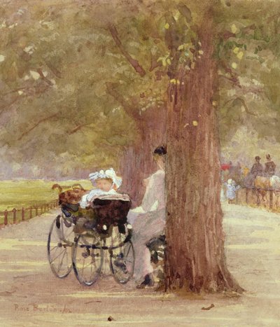 A Rest in Rotten Row, 1892 av Rose Maynard Barton