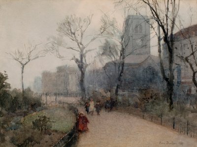 Chelsea gamla kyrka av Rose Maynard Barton