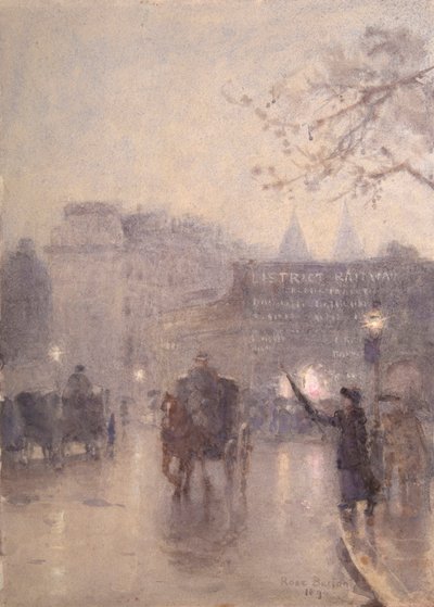 Att ta en taxi, South Kensington av Rose Maynard Barton