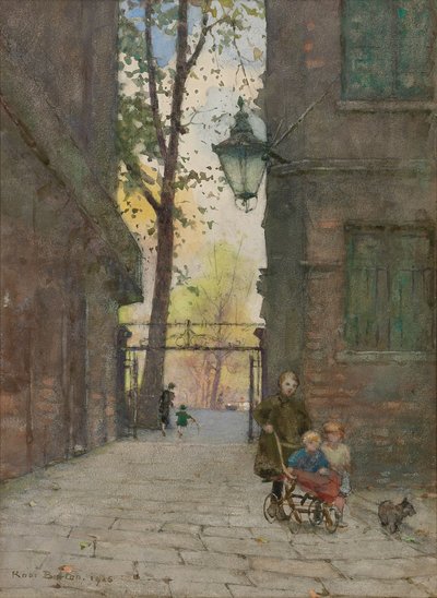 Parks Place, Knightsbridge, London, 1916 av Rose Maynard Barton