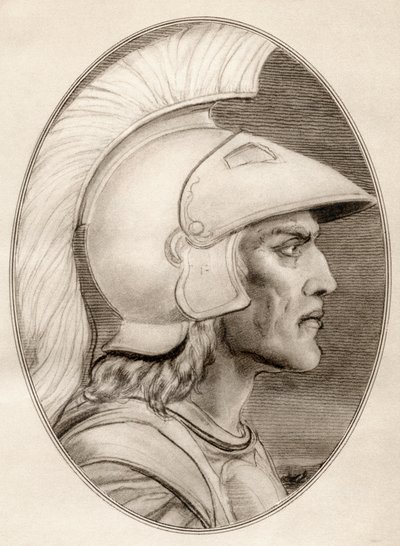 Alexander III av Makedonien, från Living Biography of Famous Men. av Ross Gordon