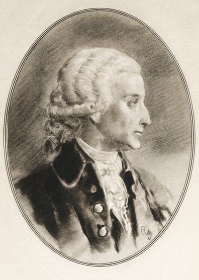 Antoine-Laurent de Lavoisier, alias Antoine Lavoisier efter den franska revolutionen, från Living Biography of Famous Men. av Ross Gordon