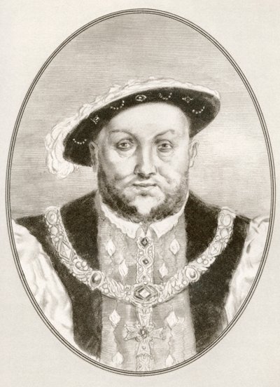Henry VIII, från Levande biografier om kända härskare av Ross Gordon